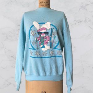 1980's Snow Bunny Sweatshirt